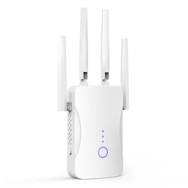 2026 WiFi Extender Signal Booster - 2.4GHz 300Mbps WiFi Booster for Home, Covers Up to 9999 Sq. Ft, Easy Setup, Ethernet Port & Access Point, Stable Internet Performance with 60+ Devices