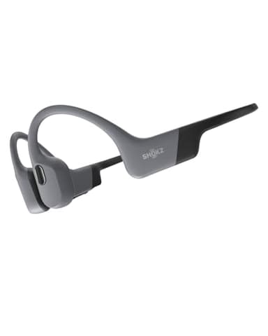 SHOKZ OpenSwim Pro - Open-Ear Bluetooth & MP3 Bone Conduction Sport Headphones, Swimming Headphones, IP68 Waterproof, Grey