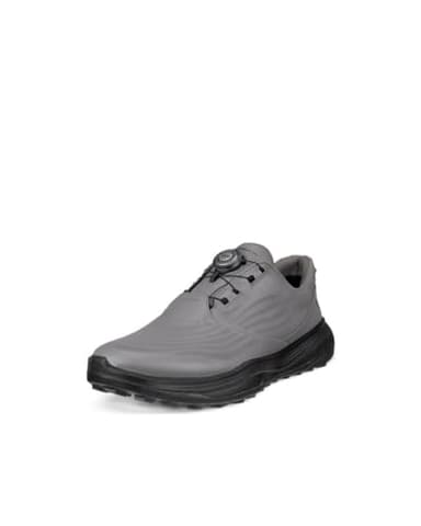 ECCO Men's Lt1 Boa Hybrid Waterproof, Steel, 7-7.5