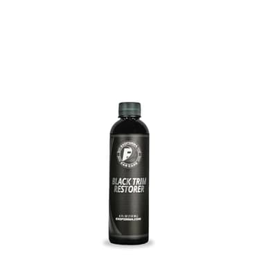 ExoForma Black Trim Restorer - Unique Dye-Infused Formula Lasts 6+ Months - Restores Factory Black to Plastic Trim - Protects Against UV Rays, Helps Conceal Scratches & Scuff Marks - Works in Seconds
