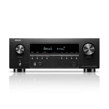 Denon AVR-S970H 8K Ultra HD 7.2 Channel (90W X 7) AV Home Audio Receiver, Built for Gaming, Music Streaming, 3D Audio & Video, Alexa + HEOS, Black, Bluetooth Amplifier