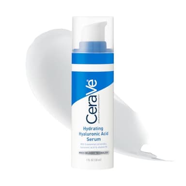 CeraVe Hyaluronic Acid Serum for Face, Hydrating Serum for Dry Skin, 1oz