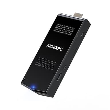 S7 Mini PC Stick Windows 11 Pro Celeron J4105 8GB 128GB Mini Computer Stick, pocket pc, Support Auto Power on, Wi-Fi5 Gigabit Ethernet, BT4.2 on Industrial IoT, Digital Signage, Business, Home