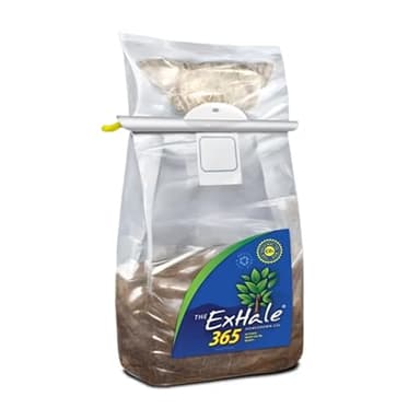 Exhale Homegrown CO2 365 - Self-Activated Bag for Grow Rooms & Tents - Great for Indoor Grow Rooms - CO2 for Grow Tents - 4 lbs