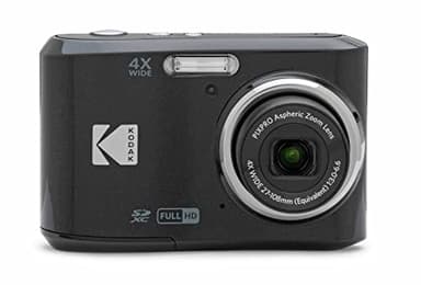 KODAK PIXPRO Friendly Zoom FZ45-BK 16MP Digital Camera with 4X Optical Zoom 27mm Wide Angle and 2.7" LCD Screen (Black)