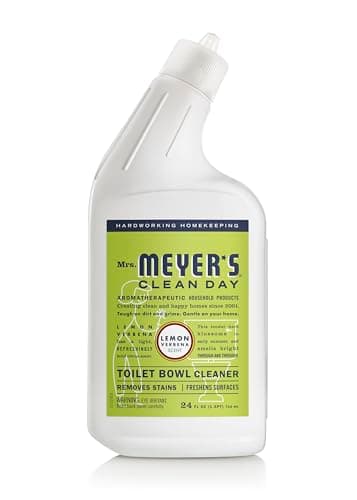 MRS. MEYER'S CLEAN DAY Liquid Toilet Bowl Cleaner, Stain Removing, Lemon Verbena, 24 oz