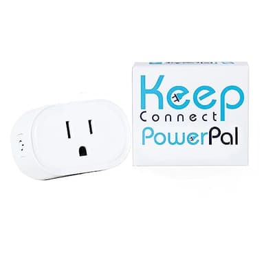 Power Pal Power Monitoring Device. Smart Plug with Power Outage Notifications via Text or Email. Monitors Power Within The Location, with or Without Connected Devices