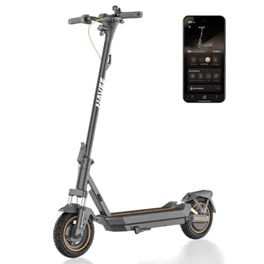 NAVEE GT3 Electric-Scooter-Adults, e Scooter, Fast 20 Mph, 700w 500w Motor with Suspension, Long Range 30 Miles, 10 inch Tires All Terrain, Foldable for Commuter Men Adult Teens Students Heavy Duty