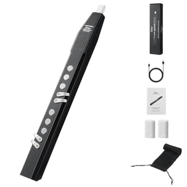 Eastar Digital Woodwind Electric Saxophone for Beginners, 27 Tones, Silent Practice, Hi-Fi Speaker, Adjustable Airflow, Reverb Effect, Rechargeable Battery, MIDI, BT Support, EDA-100