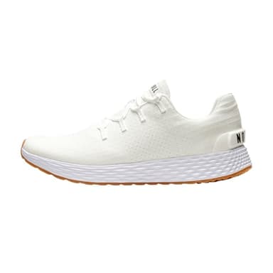 NOBULL Women's Allday 365 (Ripstop) Shoe | Athletic Cross-Training Sneaker for Gym, Running & Walking, Comfortable Workout Trainers, White Gum, 8.5