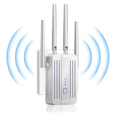 WiFi Extender Signal Booster for Home 2026 Internet Repeater Long Range Up to 9995 Sq. Ft. Whole Home WiFi Coverage