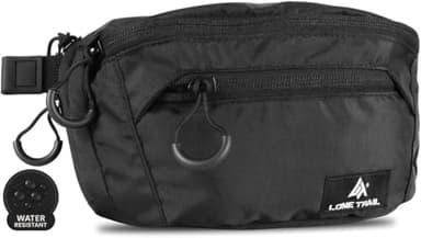 Lone Trail Subcompact Concealed Carry Fanny Pack for Men | Adjustable ccw fanny pack for Men Hiking and Travel, Quick Access to Back Pockets- Tactical Waist Packs w/Fully Adjustable Main & Extra Strap