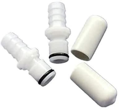 YMHYJY fits 2 M236 Male Connectors + 2 Caps for Testing Sleep Number Bed Air Chamber leaks