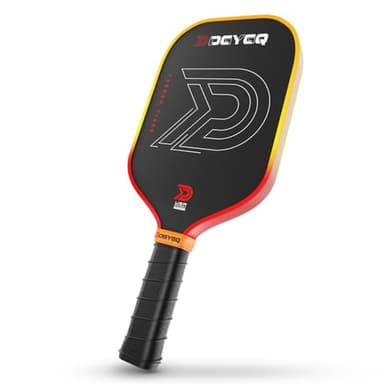 DGYGQ Pickleball Paddles - Professional Carbon Fiber Paddle with Honeycomb Core Pickleball Rackets - Lightweight Precision & Enhanced Shock Absorption for High Spin & Powerful Shots
