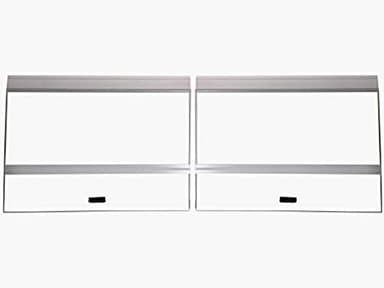 H2Pro 36" Glass Canopy, 2PCS Set ONLY FITS SEAPORA & DEEP Blue & Aquarium Masters Brand 40gal Breeder (16.93 x 16.54 x 0.16in) (S36GT)