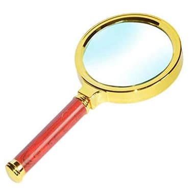 20x HD Handheld Magnifying Glass, Suitable for Children and Elderly Students to Read The Magnifying Glass
