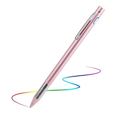 Stylus Pencil for Samsung Galaxy Tab A9+/A8/A7 Pen,Minilabo Touch Screens Active Stylus Digital Pen with 1.5mm Ultra Fine Tip Pen for Samsung Galaxy Tab A9+/A8/A7 Drawing and Writing Pencil,Pink