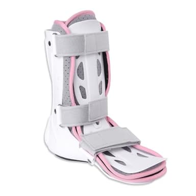 Oneweijie Medical Boots, Ankle Sprain Correction Boots, Ankle Sprain Braces, Adjustable Splints, Walking Boots,Detachable Linings(Short-Right)
