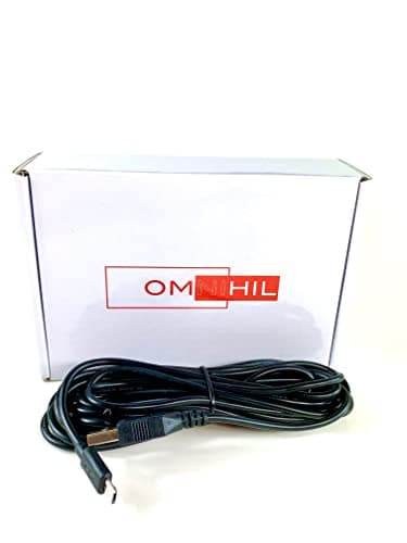 OMNIHIL 15FT High Speed Micro-USB 2.0 Cable Compatible with Yamaha YDS-150 Digital Saxophone