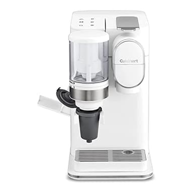 Cuisinart Single-Serve Coffee Maker + Coffee Grinder with 8 oz., 10 oz., and 12 oz. Serving Size, Compatible with Single-Cup Pods, 48-Ounce Removable Reservoir, Stainless Steel, DGB-2W