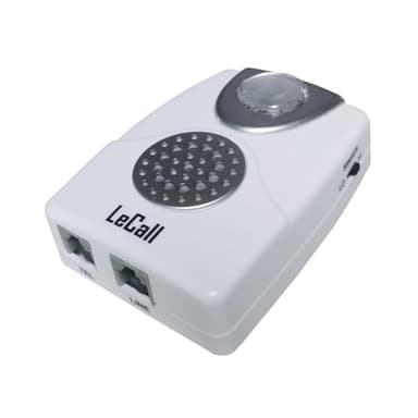 LeCall Telephone Ringer Amplifier/External Phone Ringer/Phone Ring Enhancer for Landlines, Adjustable Ringer Volume with Flash Light, TA002