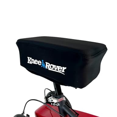 KneeRover Memory Pad Knee Scooter Pad Cover Cushion - Knee Rover Pad Accessory Features Removable Cover and Comfortable Memory Foam Cushion Insert - Knee Walker Pad Fits Most Models