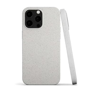 RadEnergy EMF Protection and Anti Radiation Liquid Silicone Shungite Case for iPhones, 5G Shield Reduction, Lightweight Protective Back Cover (Beige, 14 Pro)