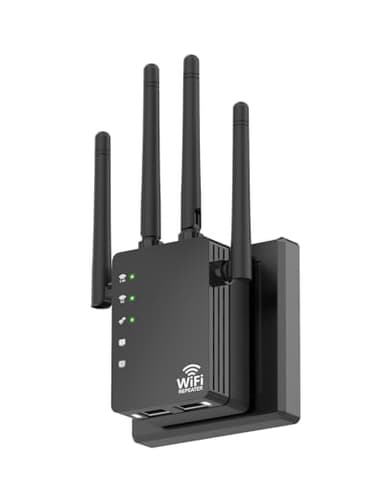 Dual Band 5GHz/2.4GHz WiFi Extender, WiFi Booster, WiFi Extender Signal Booster, Covers 12880 Sq.ft, Supports 105 Devices, Wireless Signal Booster for Home