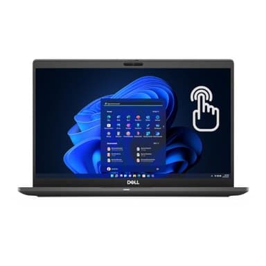 Dell Latitude 7310 Laptop | 13" 1920x1080 FHD Touchscreen | Core i7-10610U 4 cores 4.9GHz | 16GB DDR4 RAM, 512GB NVMe SSD | Win 11 Pro Black (Renewed)