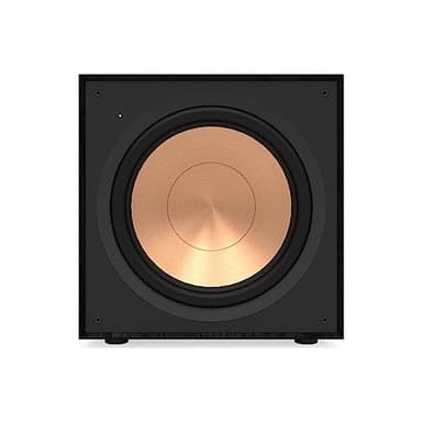 Klipsch Reference Front-Firing Subwoofer with revamped Spun-Copper thermoformed crystalline Polymer woofers