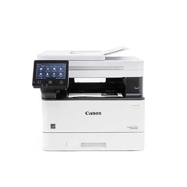 Canon imageCLASS MF465dw - Monochrome, Duplex Wireless Laser Printer, All-in-One with Scanner, Copier, Fax, Home or Office, Auto Document Feeder, Mobile Ready, 3 Year Limited Warranty, 42 PPM, White