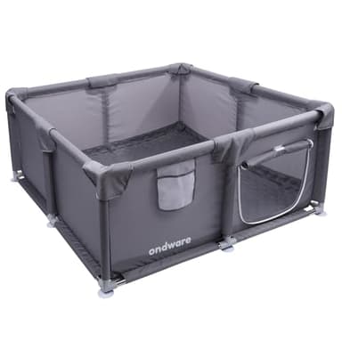 Whelping Box for Dogs and Puppies, 48×48×18 in Whelping Supplies with Waterproof Whelping Pad for Medium Small Dogs