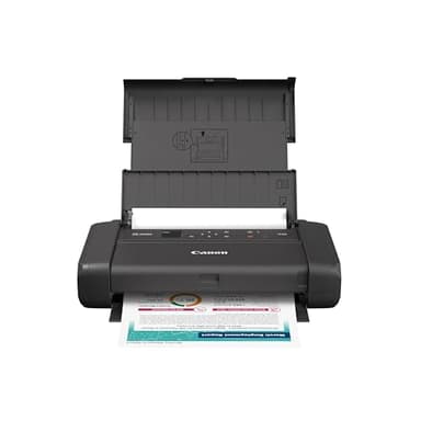 Canon PIXMA TR160 Wireless Portable Printer, 50-Sheet Paper Tray and 1.44" Display