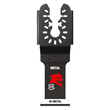 Diablo Steel Demon Universal Fit Bi-Metal Oscillating Tool Blade for Metal - 1-1/4" Cutting Width, 2" Cutting Depth, 3-Pack - DOU125BF3