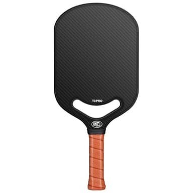 Carbon Fiber Pickleball Paddle with Aero Throat, USAPA Approved Pickleball Racket for Power & Control, Polymer Honeycomb Core, Textured Carbon Grit Surface, Pickle Ball Paddles