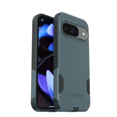 OtterBox Google Pixel 9 & Pixel 9 Pro (Only) - Commuter Series Case - Slim & Tough - Pocket-Friendly - with Port Protection - Non-Retail Packaging (Sagebrush Green)