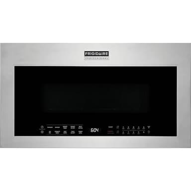 Professional 30 in. 1.9 cu. ft. Over-The-Range Microwave in Stainless Steel with Vent and Air Fry