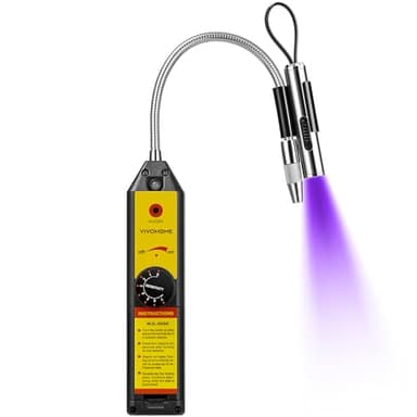 VIVOHOME HVAC Refrigerant Freon Leak Detector with LED Light, AC Sniffer Leak Detector for R134a R410a R1234yf CFCs HCFCs HFCs HFOs