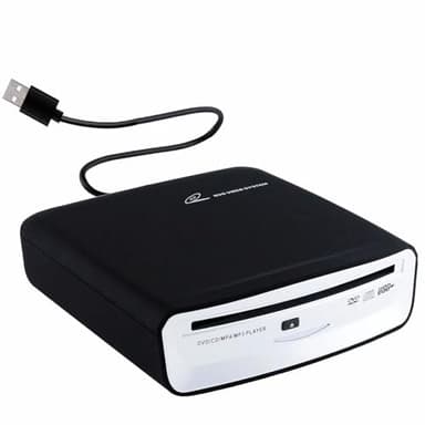 BDYING External Car Universal CD Player Machine, Vehicle External USB CD Player for Car Android Navigation-Plug and Play(Android Version 4.4 and Above)