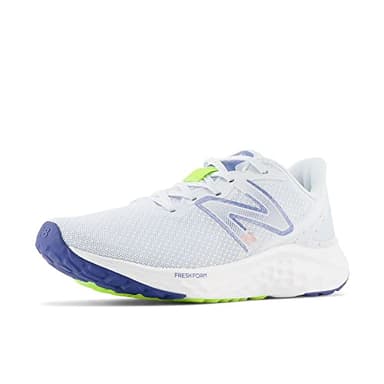 New Balance Women's Fresh Foam Arishi V4 Running Shoe, Ice Blue/Night Sky/Pink Moon, 10.5 W