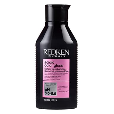 Redken Acidic Color Gloss Sulfate-Free Shampoo - Protects Vibrancy, Salon-Grade Hair Shine, For Color-Treated Hair, 10.1 Fl Oz