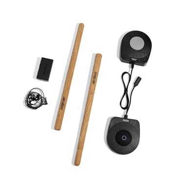 AeroBand Electronic Drum Set PocketDrum2 MAX 2025, Air Drum Sticks & Pedals & Bluetooth Adapter, Play Drum Anywhere Anytime, 8 Tones and USB Midi Teens Adult Drummer Gift (Earphone Included)