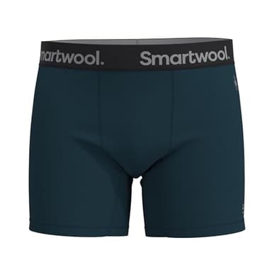 Smartwool Men's Active Boxer Brief Boxed Twilight Blue Medium