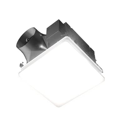 Broan-NuTone EVOLVE Premium Bathroom Exhaust Fan with Light and Continuous Run, 110-130-150 Selectable CFM