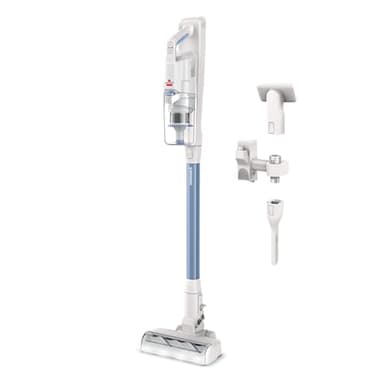 BISSELL PowerClean 200W Self-Standing Cordless Vacuum w/Tangle Free Brush Roll, Removeable Battery, Wall Mount, Upholstery Tool & Bright Headlights, 4173