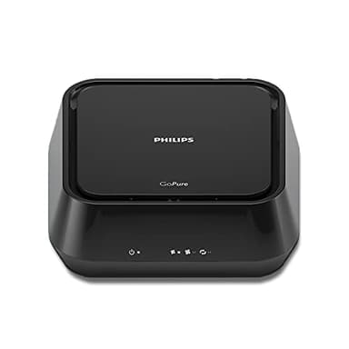 Philips GoPure GP5212 Automotive Air Purifier – Compact Car Air Cleaner with SelectFilter Plus, Removes 100+ Pollutants, Filters Allergens, Viruses, Bacteria, Exhaust & Odors – 12V Car Air Freshener