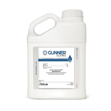 Atticus Gunner 14.3 Fungicide (1 Gal) Controls Brown Patch, Dollar Spot, Blights, Powdery Mildew, and Rust - Propiconazole