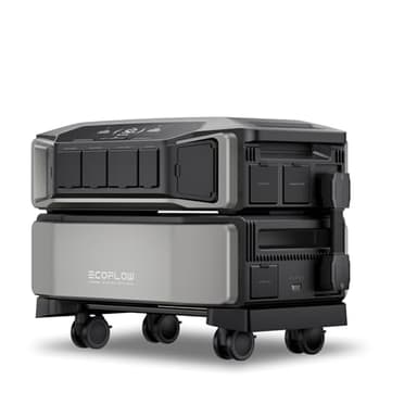 EF ECOFLOW DELTA Pro Ultra 6144Wh Power Station, 120/240V 7200W AC Output, Lifepo4 Home Battery Backup Expandable to 90kWh, 2H to Full Charge, Solar Generator for Home Use, Emergency, Camping, RV