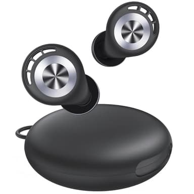 Ear Plugs for Sleeping 50dB Earplugs Noise Cancelling Ear Plugs for Noise Reduction Concerts Soft Reusable Silicone Earplugs for Snoring Side Sleepers Shooting Airplanes with 7 Eartips Case MatteBlack