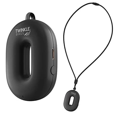 Wearable Air Purifier Necklace - Portable Personal Ionizer - Rechargeable Travel-Size Air Cleaner - Removes Dust Allergen Odor Viruses Bacteria - Use in Office Airplane Train Bus - For Kids and Family